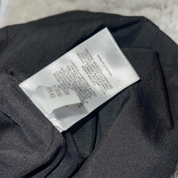 Express Sweetheart Wide Leg Jumpsuit Legging in Pitch Black - Picture 12 of 12